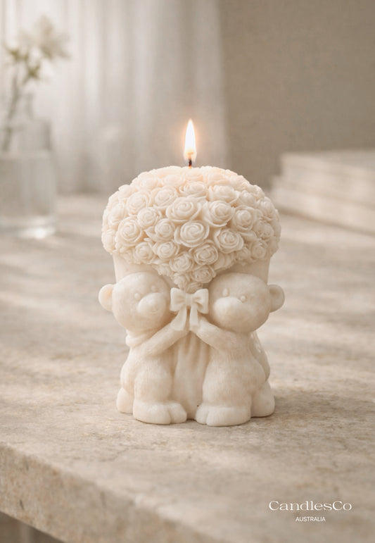 Amour Cherub Candle