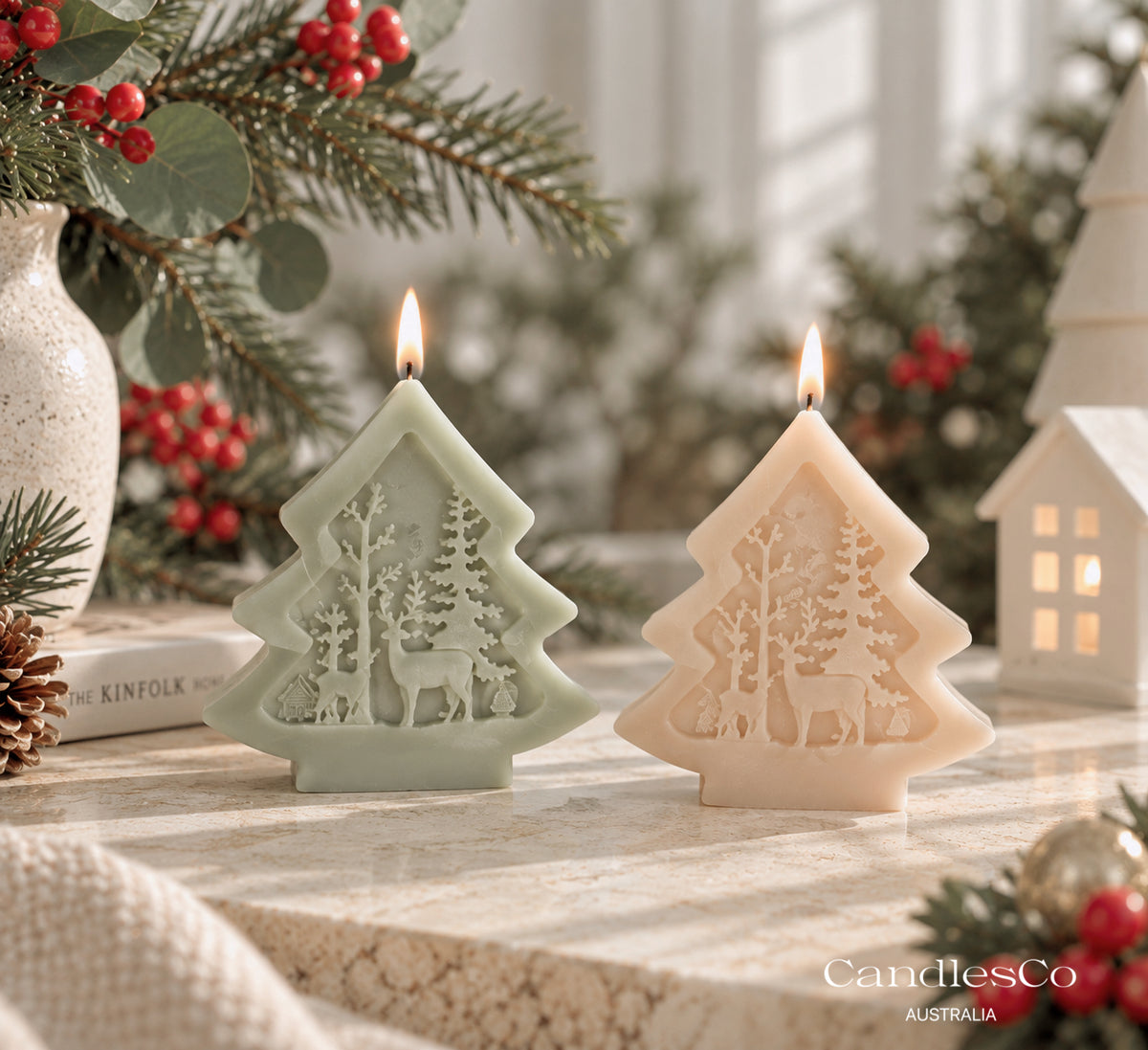 Reindeer Forest Candle