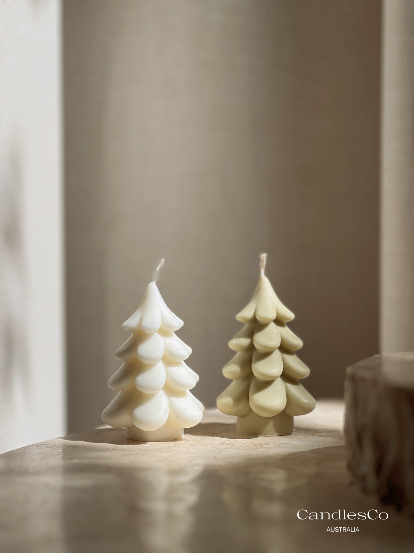 Snowdrop Tree Candle