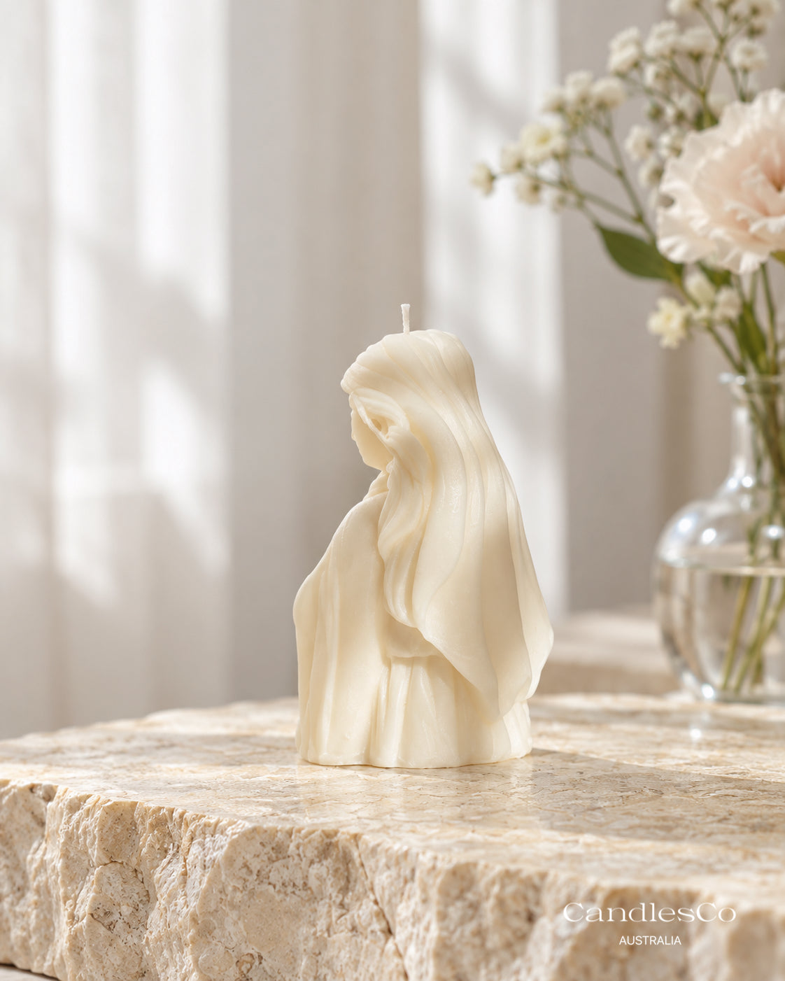 Mother & Baby Candle – Handmade Sculptural Soy Wax Candle