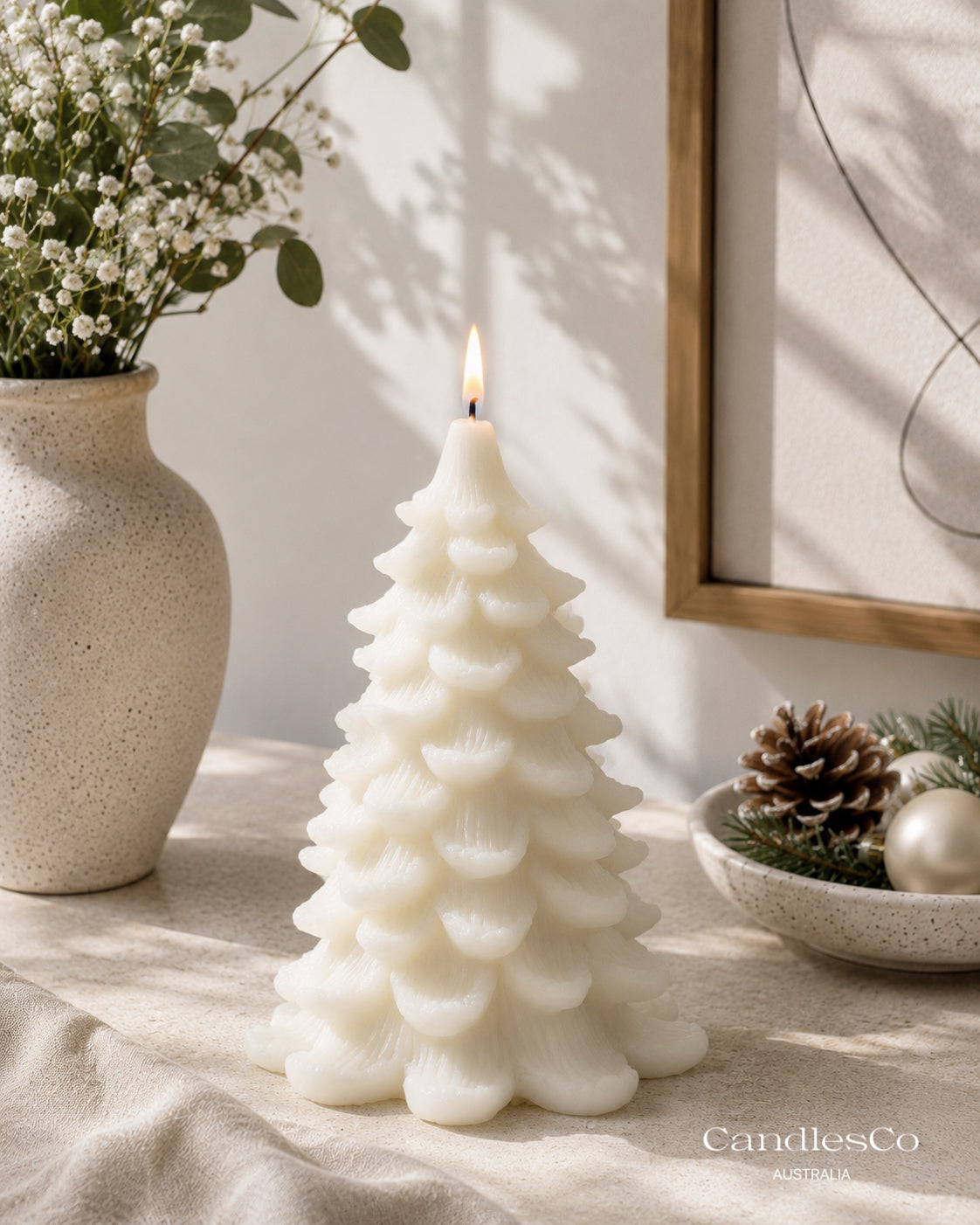 Christmas Tree Candle