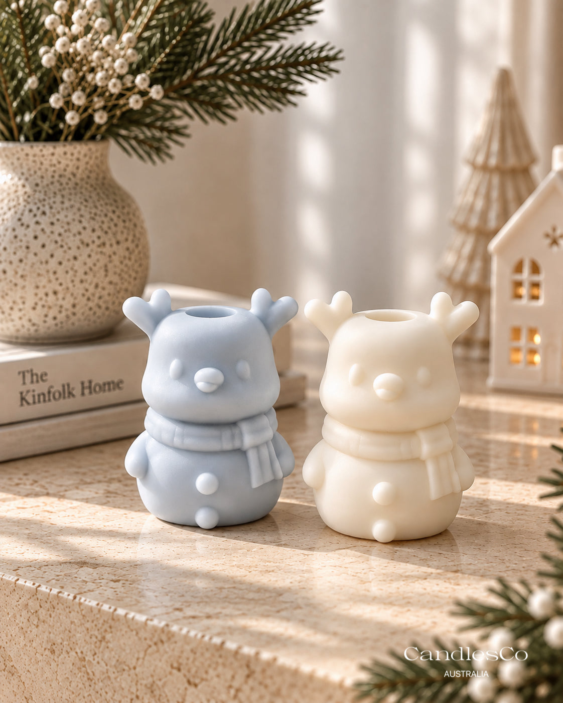 Christmas Taper Candle Charms