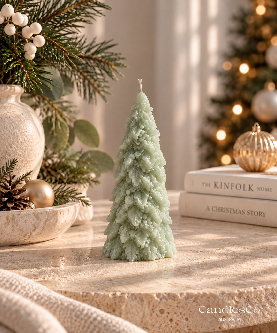 Christmas Tree Candle – Botanical Soy Christmas Candle