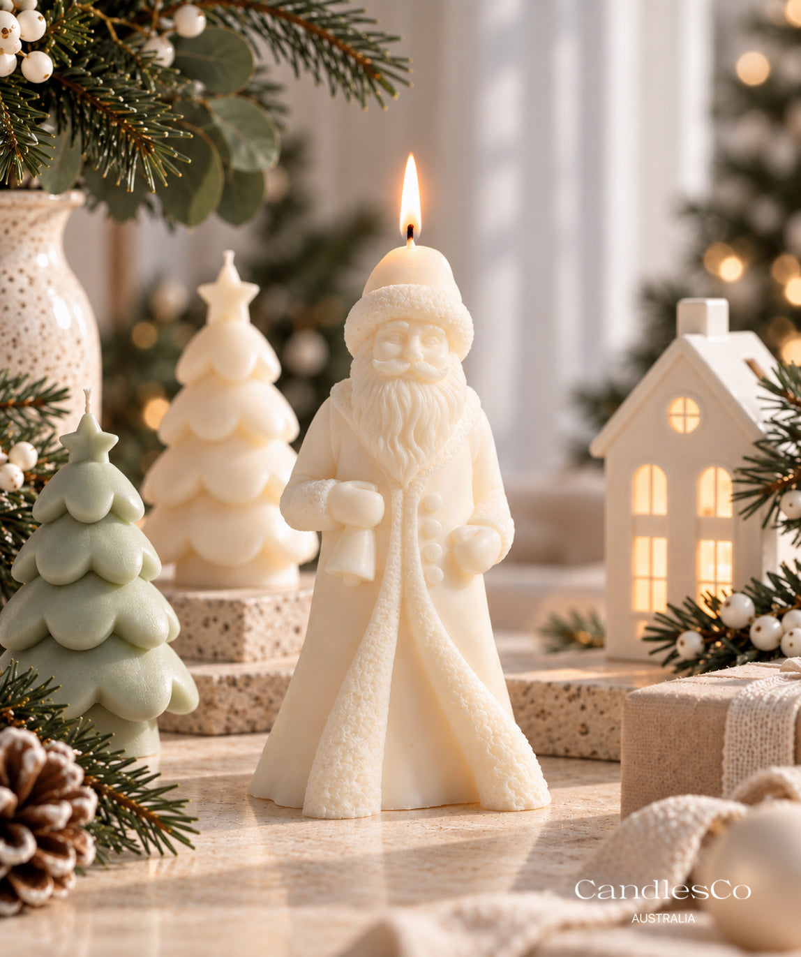 Santa Claus Candle