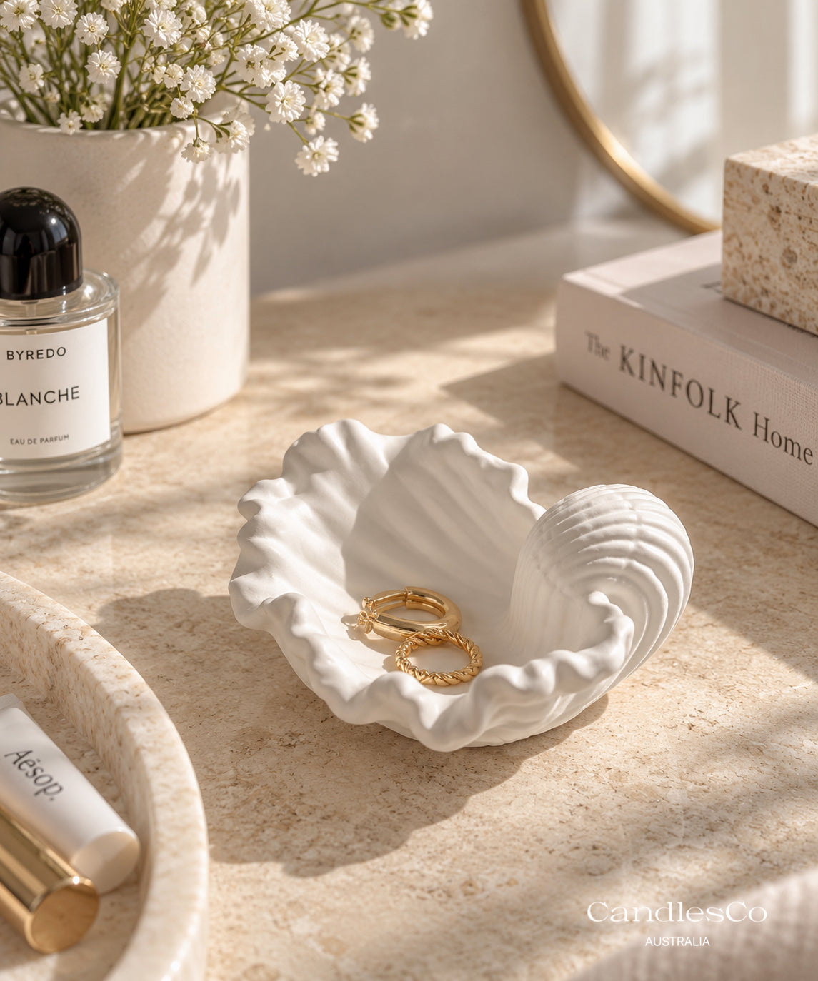 Seashell Trinket Dish | Handmade Jewellery Holder