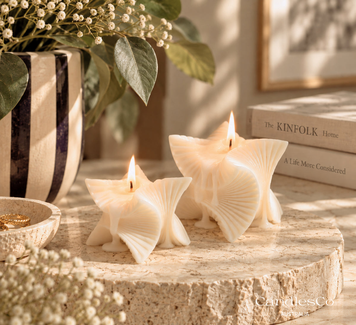 Twist Sculpture Candle