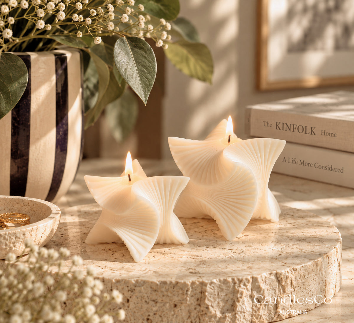 Twist Sculpture Candle