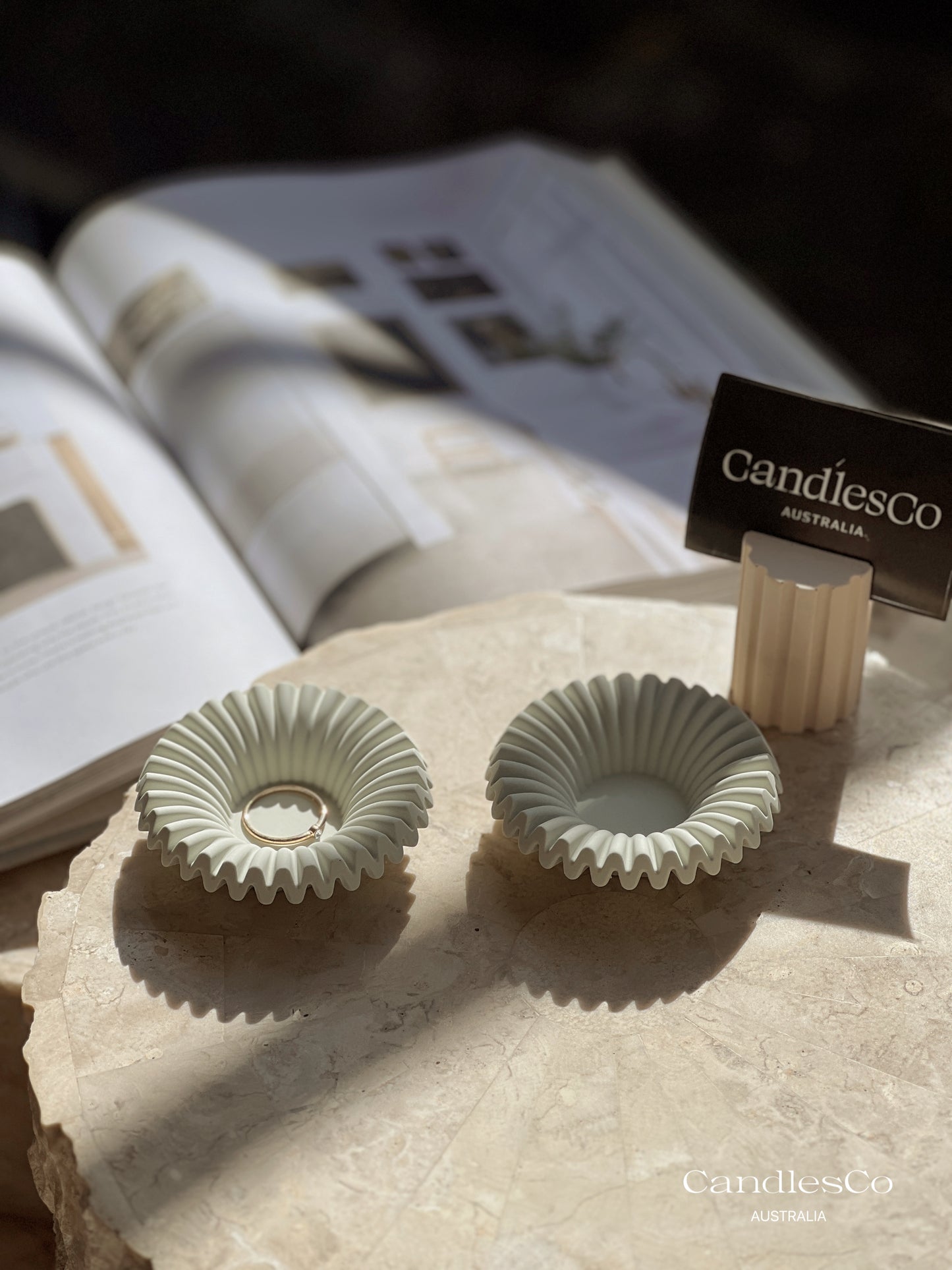 Fluted Trinket Bowl