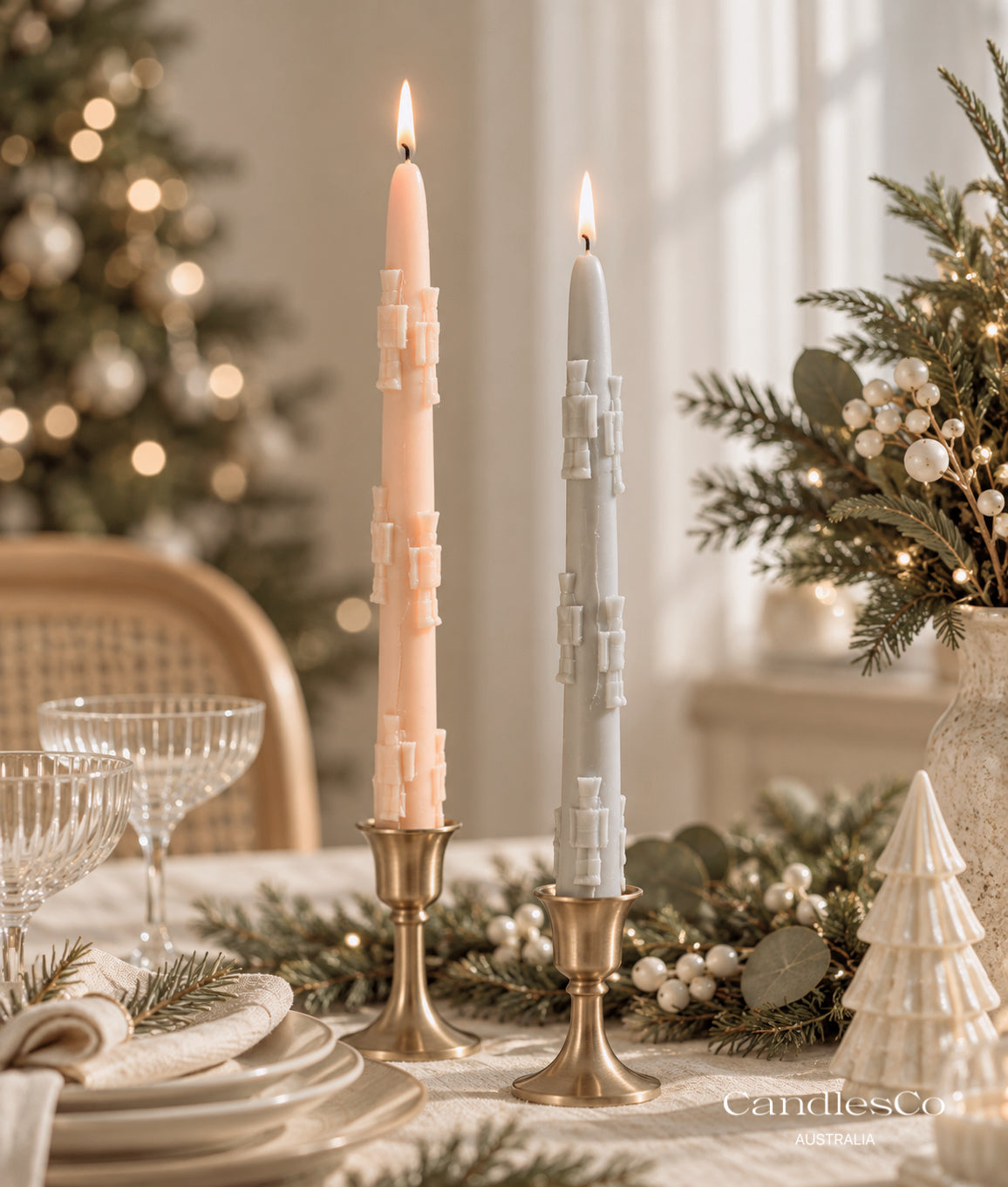 Nutcracker Taper Candle
