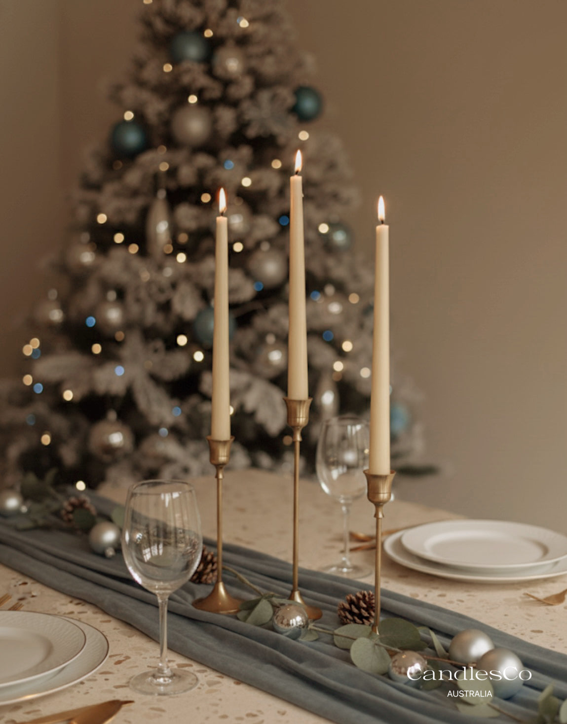 Beeswax Taper Candle