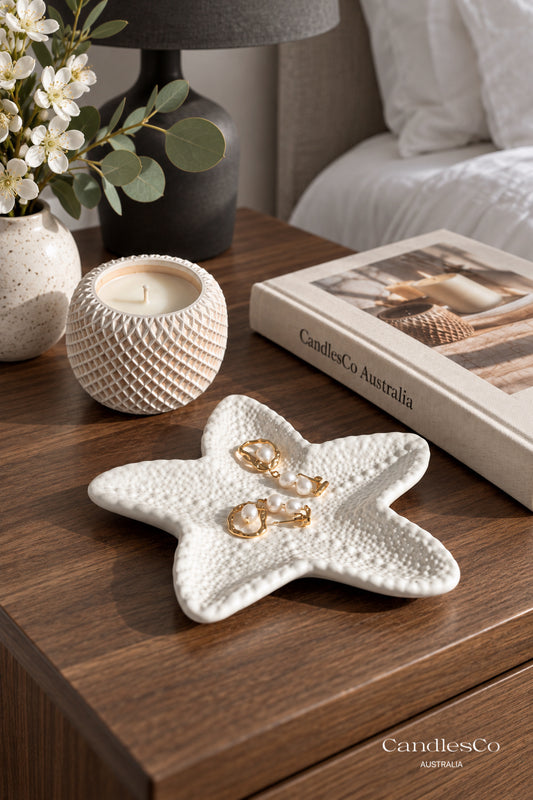 Starfish Trinket Dish | Handmade Coastal Jewellery Tray