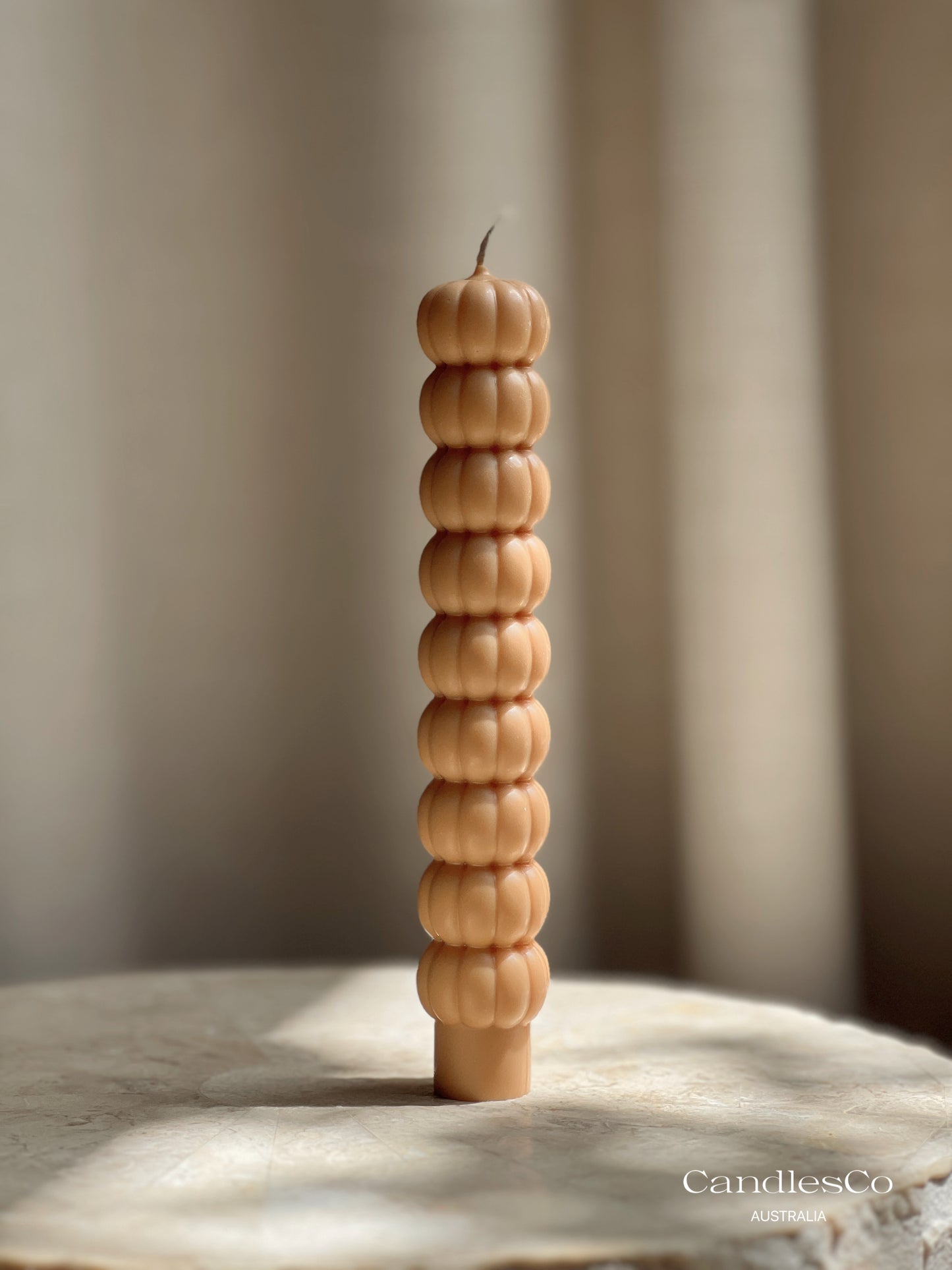 Pumpkin Taper Candle