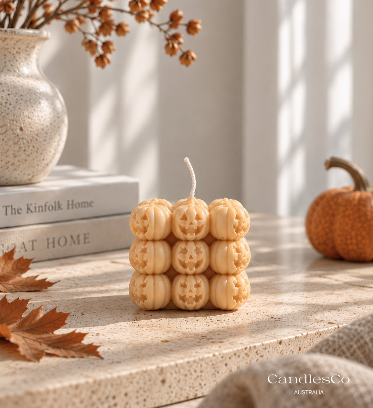 Pumpkin Stack Candle