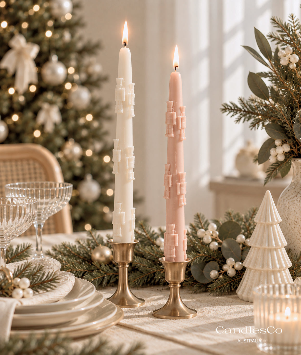 Nutcracker Taper Candle