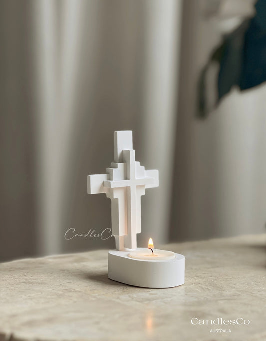 Cross Tealight Holder