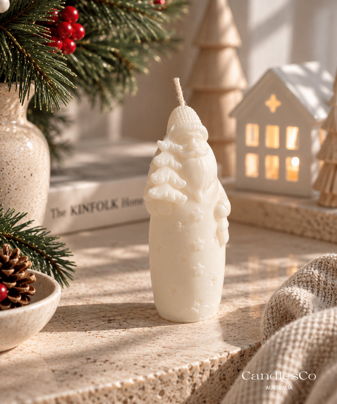Santa Candle