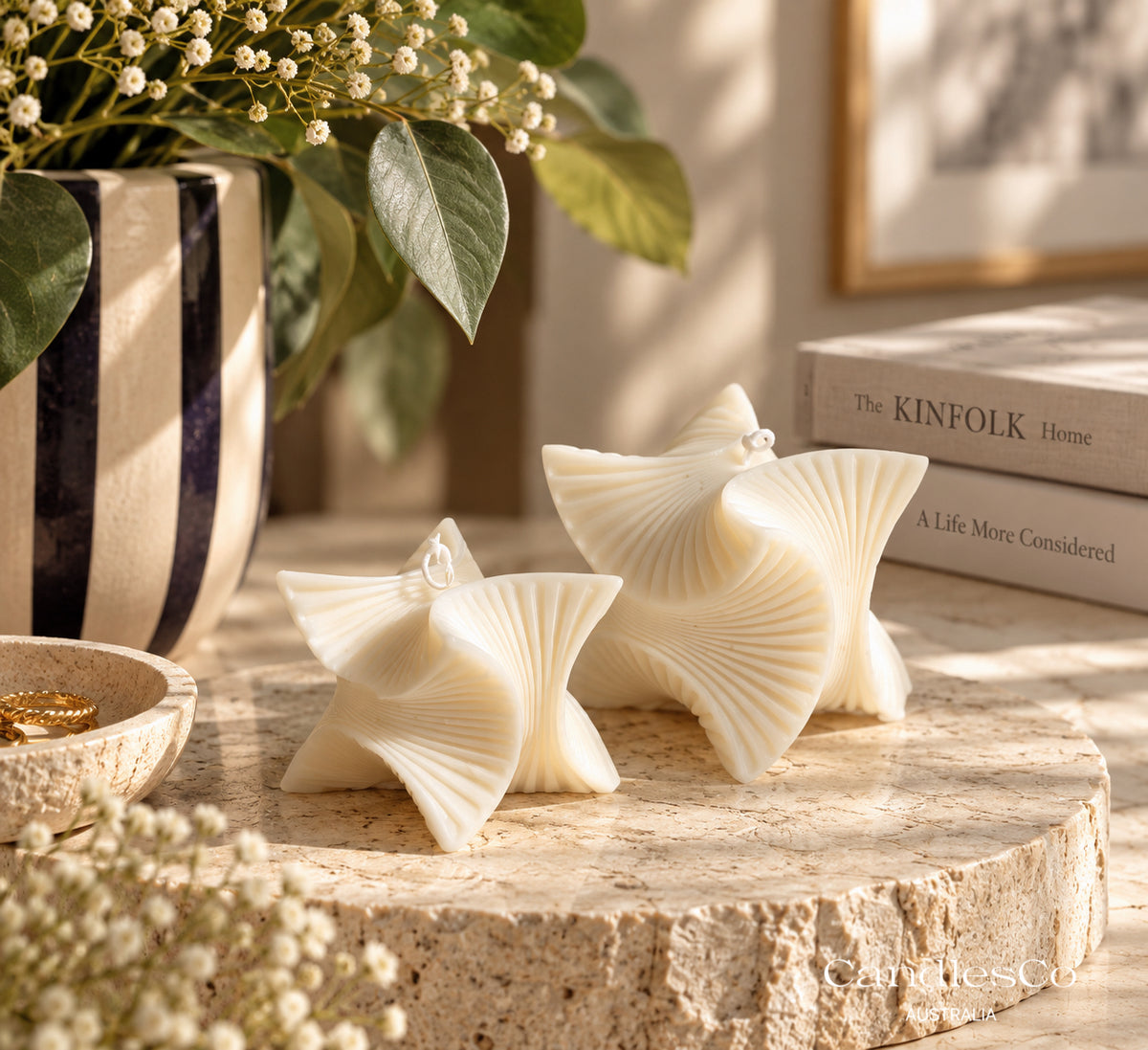 Twist Sculpture Candle
