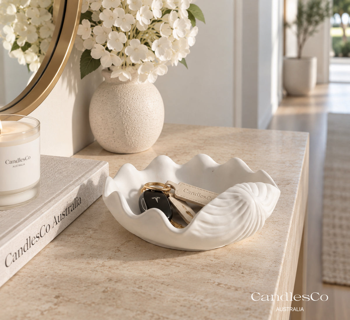 Oyster Shell Trinket Tray | Handmade Jewellery Dish