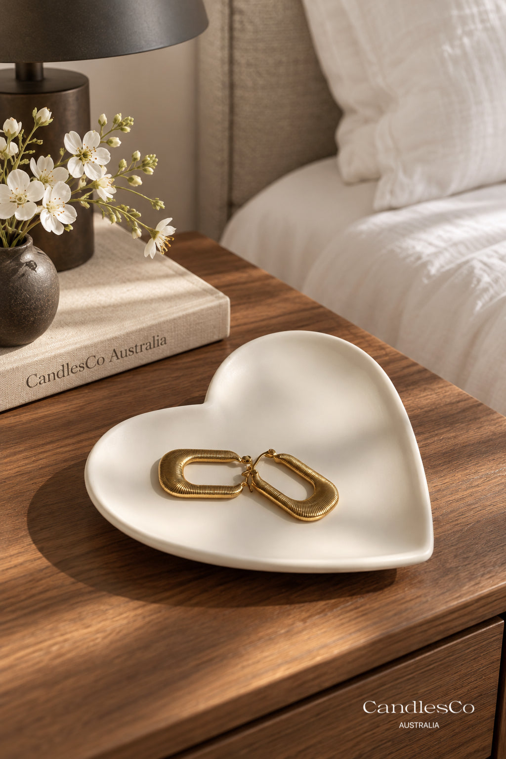 Heart Trinket Dish | Handmade Heart Jewellery Tray