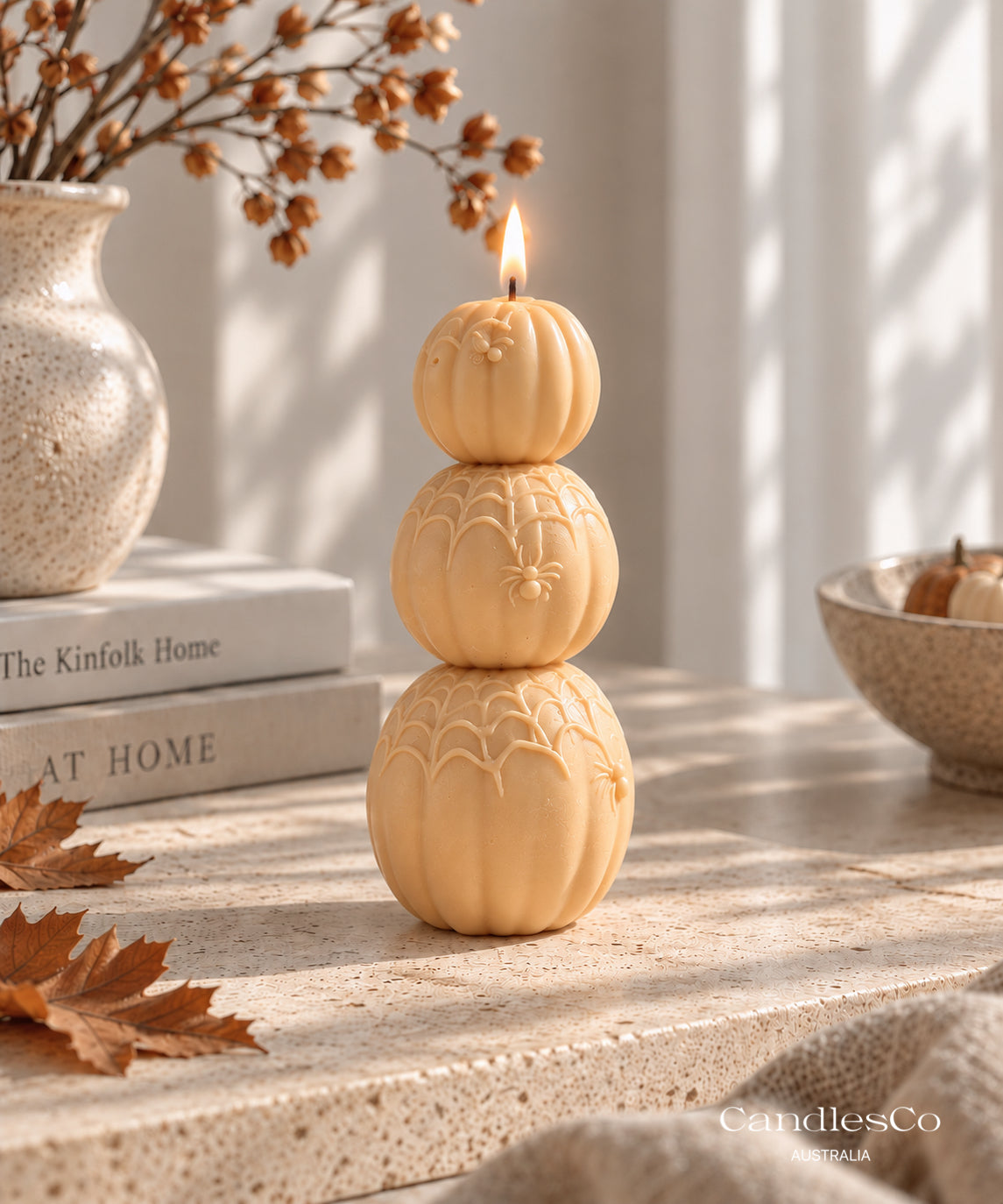 Pillar Pumpkin Candle