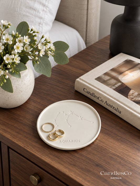 Zodiac Trinket Tray | Handmade Astrology Jewellery Dish
