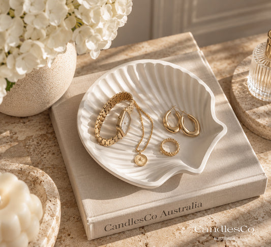 Scallop Shell Trinket Tray | Handmade Jewellery Dish
