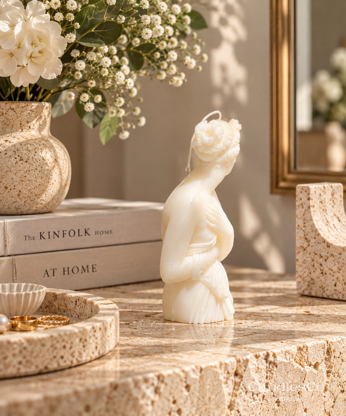 Venus Goddess Sculptural Candle