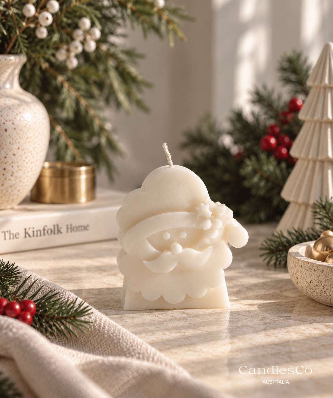 Santa Candle