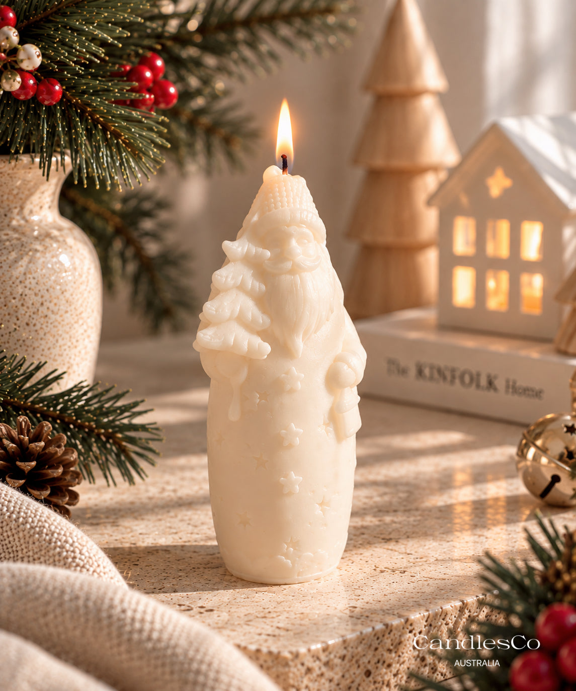 Santa Candle
