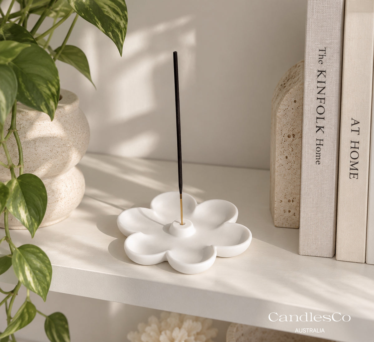 Flower Incense Stick Holder | Handmade Incense Holder