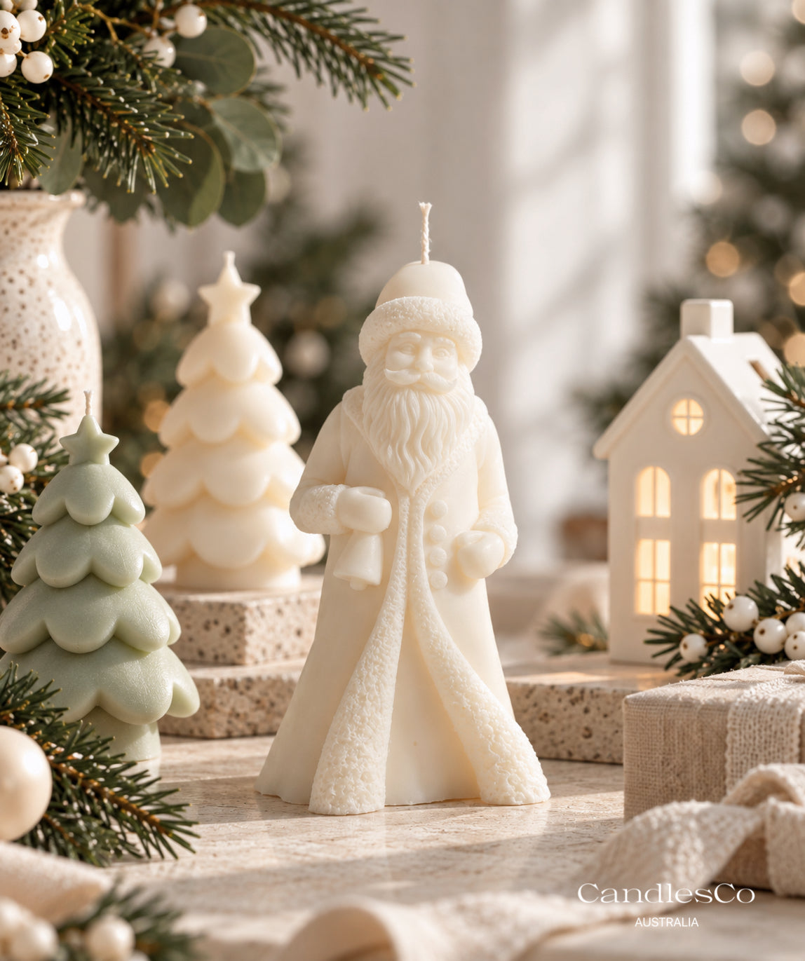 Santa Claus Candle