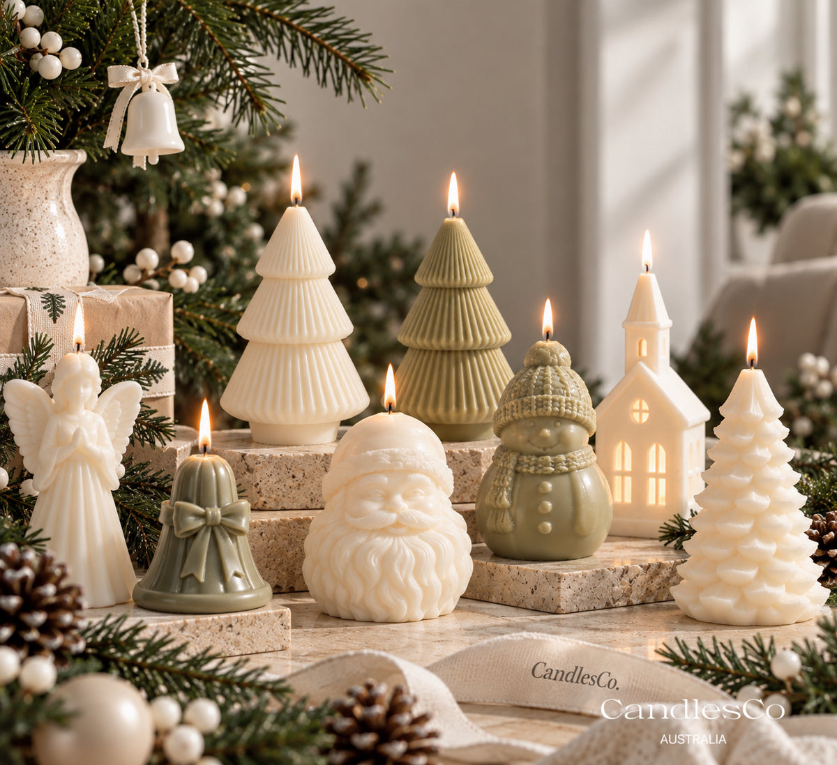 Ribbed Christmas Tree