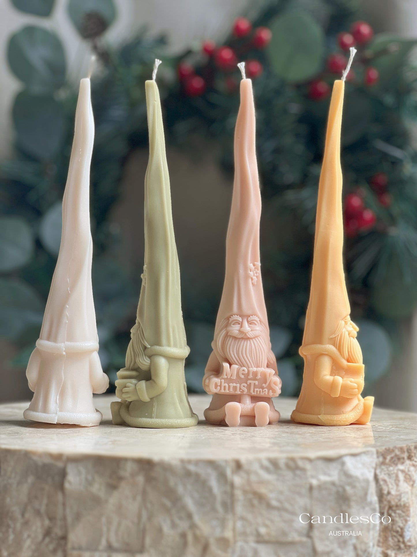Christmas Gnome Candle