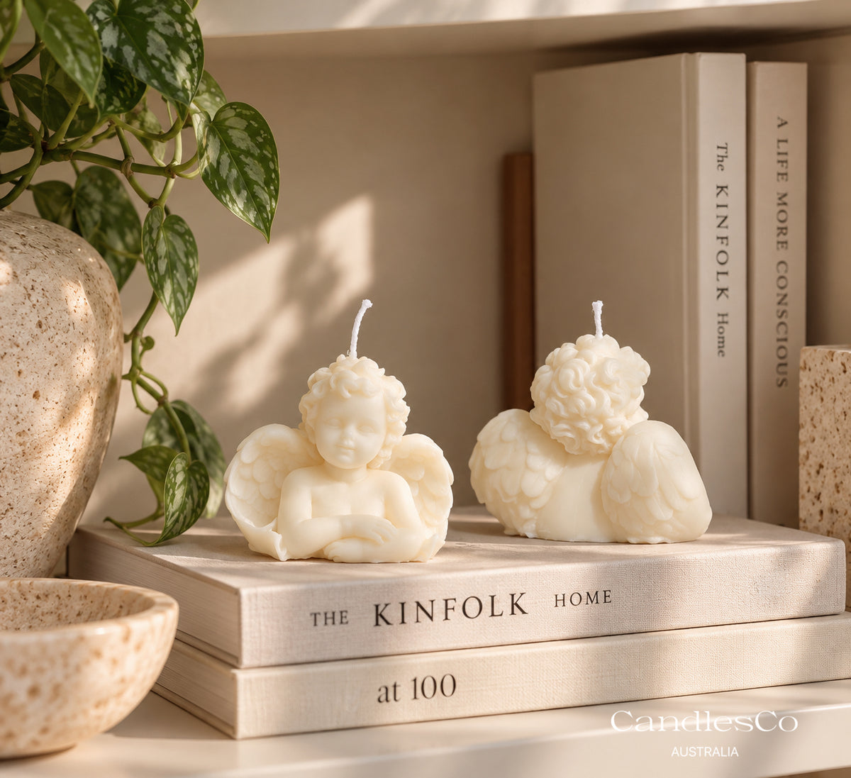 Cherub Angel Candle