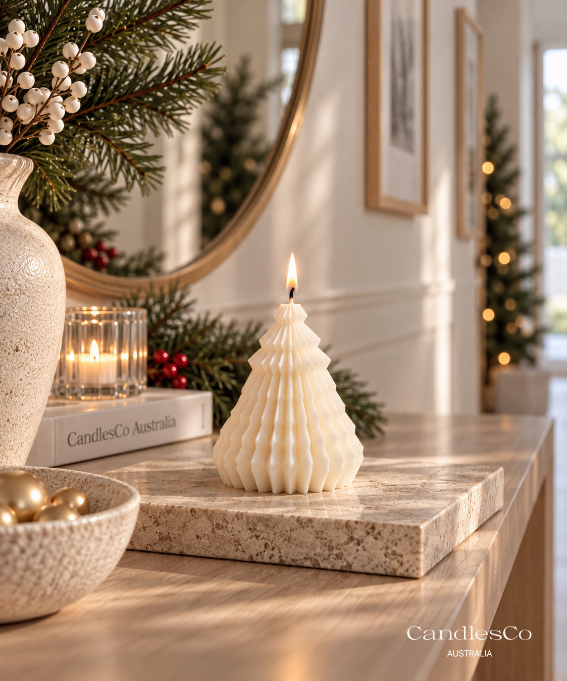 Christmas Tree Candle Collection – Handmade Soy Christmas Candles | 7 Styles