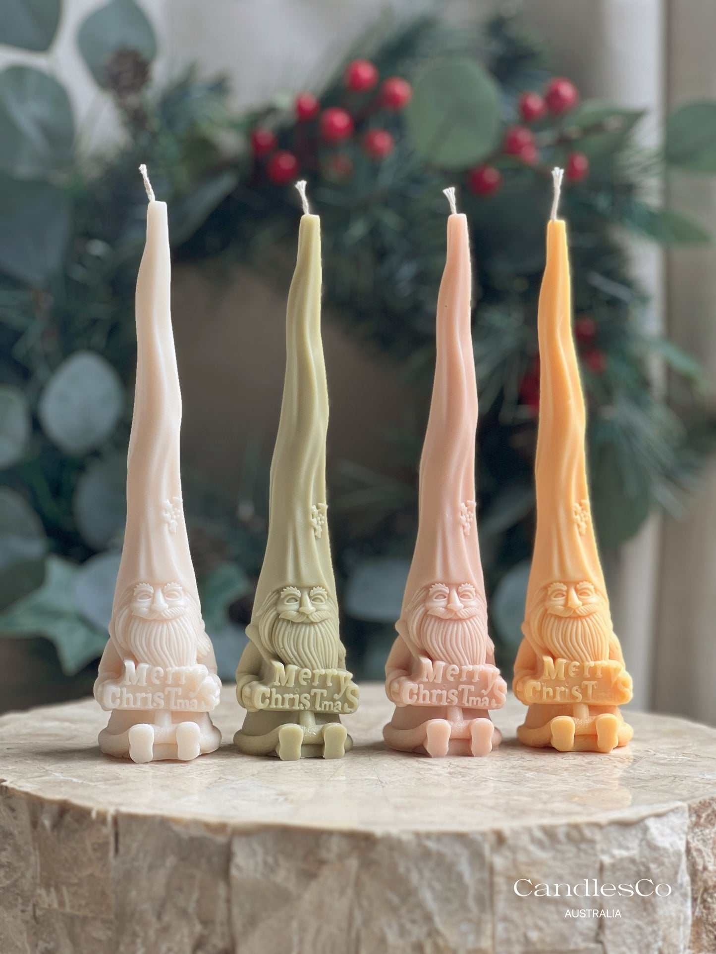Christmas Gnome Candle