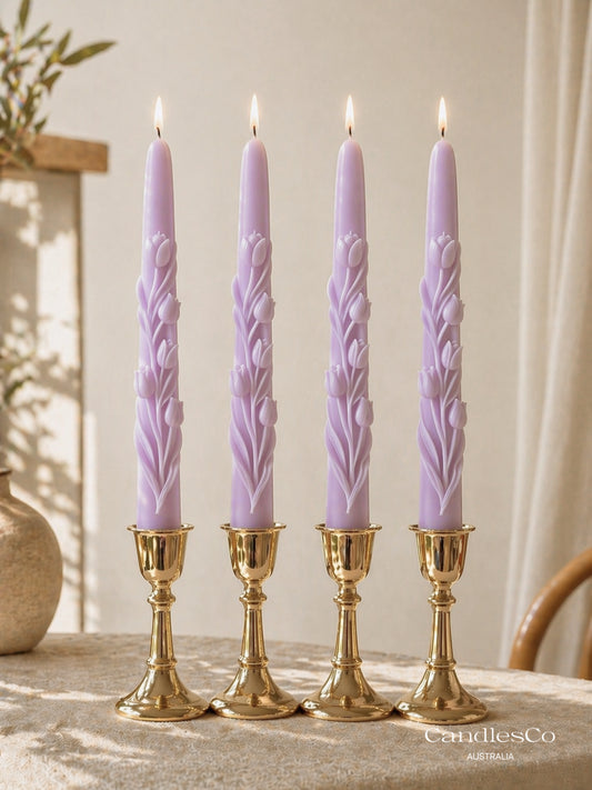 Tulip Taper Candle