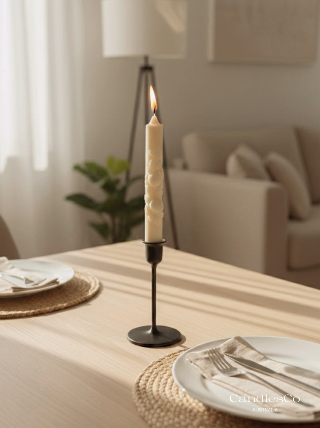 Botanique Taper Candle