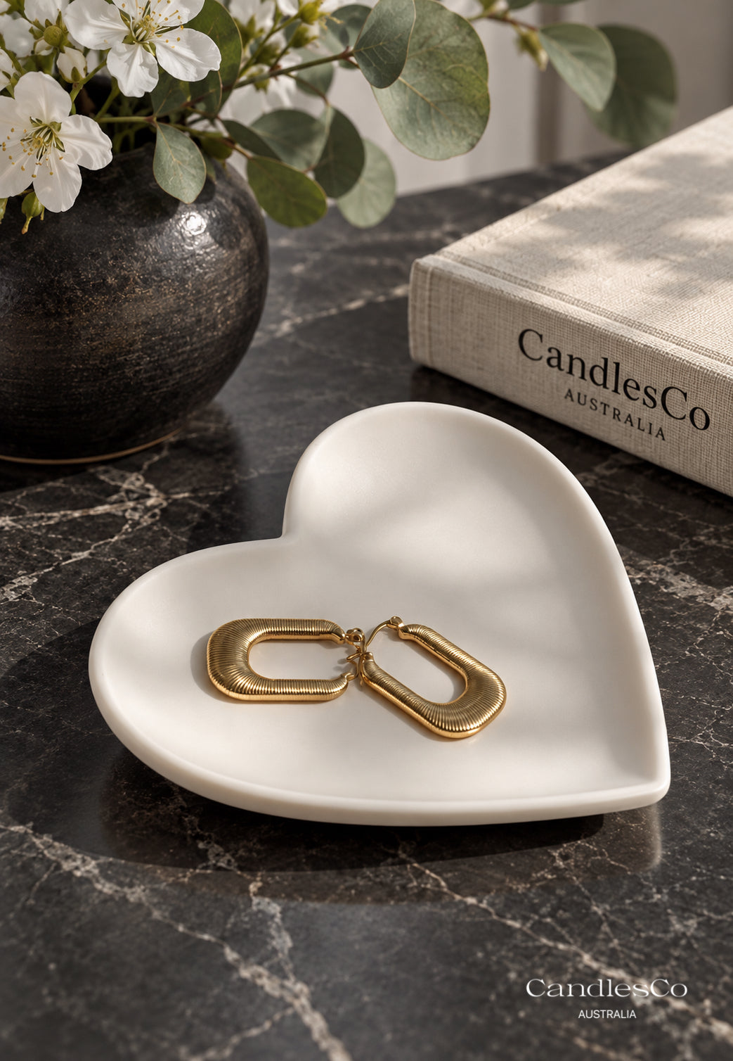 Heart Trinket Dish | Handmade Heart Jewellery Tray