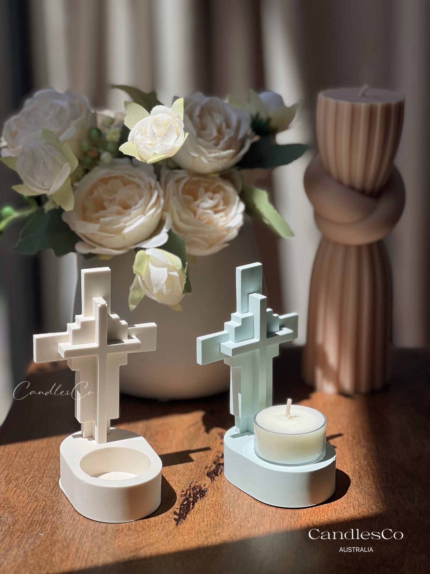 Cross Tealight Holder