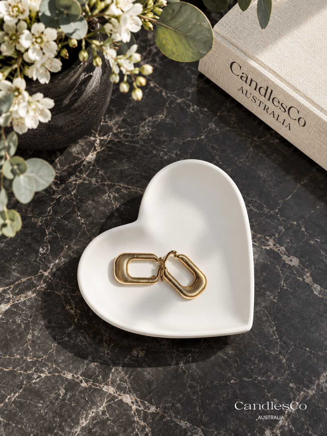 Heart Trinket Dish | Handmade Heart Jewellery Tray