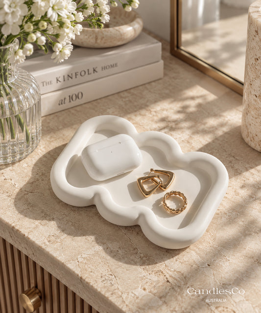 The Ripple | Wavy Sculptural Trinket Tray