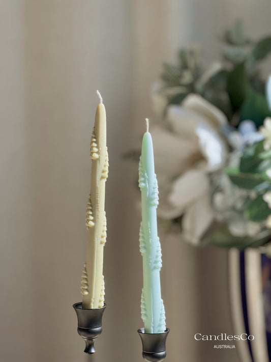 Christmas Tree Taper Candle