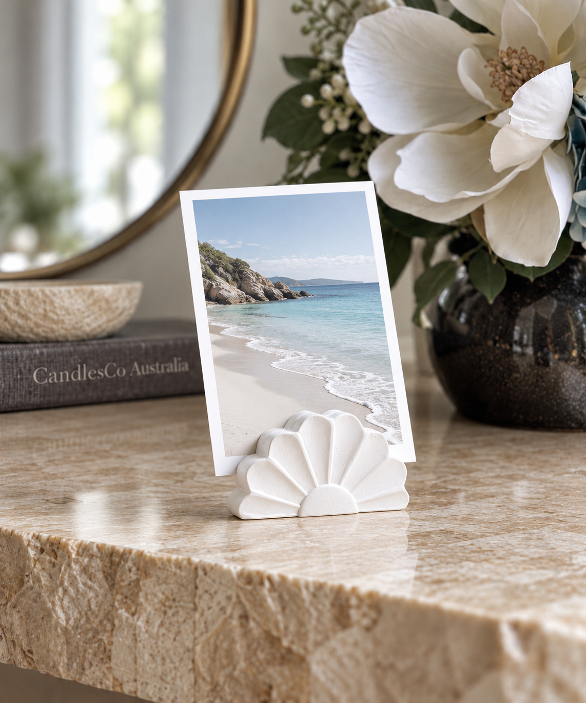 Daisy Photo Holder | Handmade Flower Picture & Card Stand