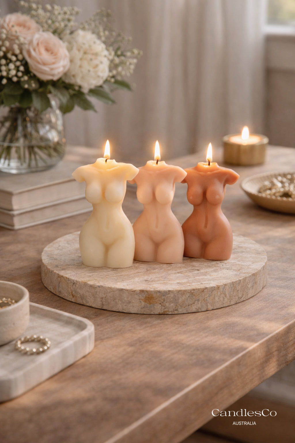 Female Body Candle