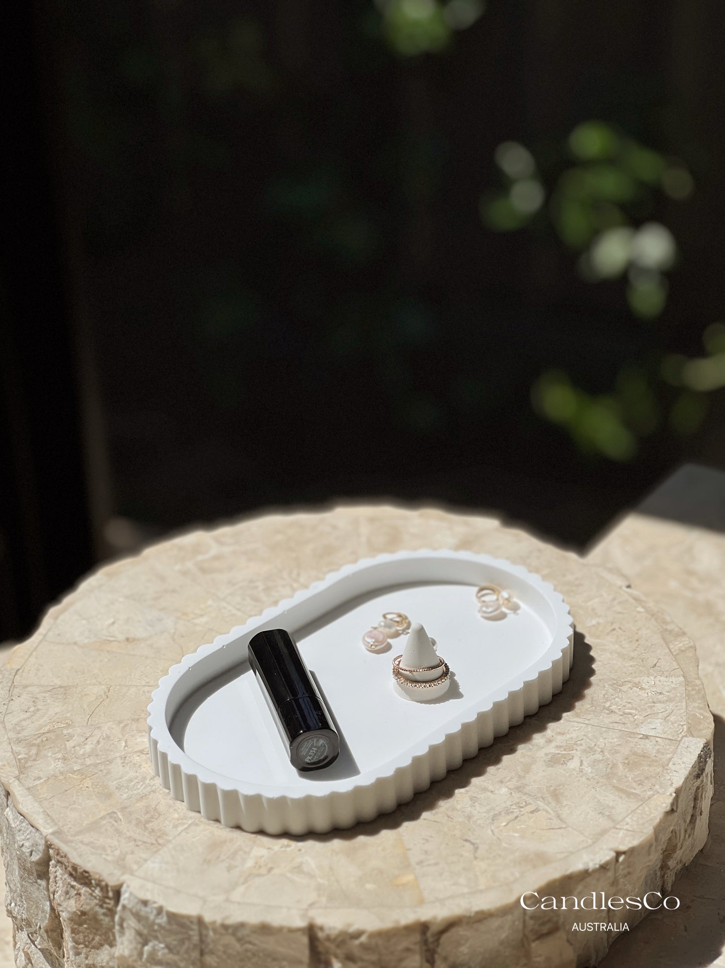 Scalloped Trinket Tray