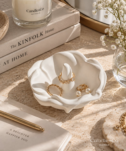 Flower Ring Dish | Handmade Jewellery Holder