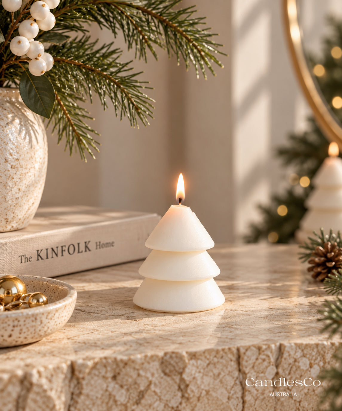 Christmas Tree Candles – Handmade Soy Christmas Candles | 5 Styles