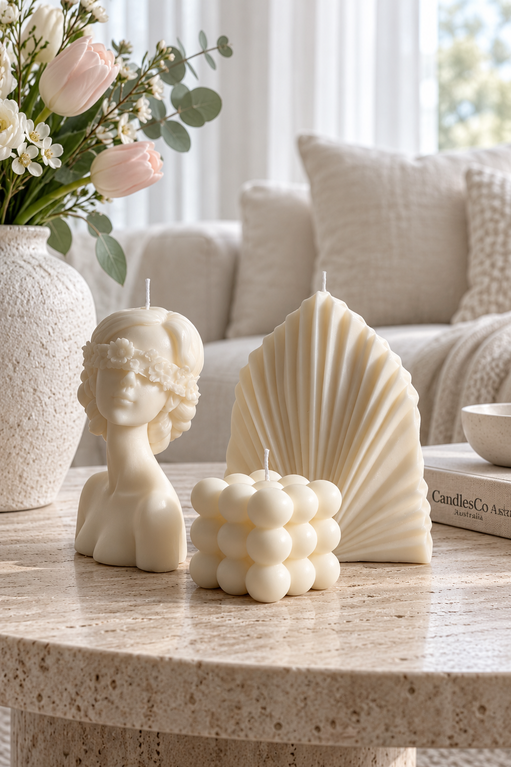 Palm Leaf Candle