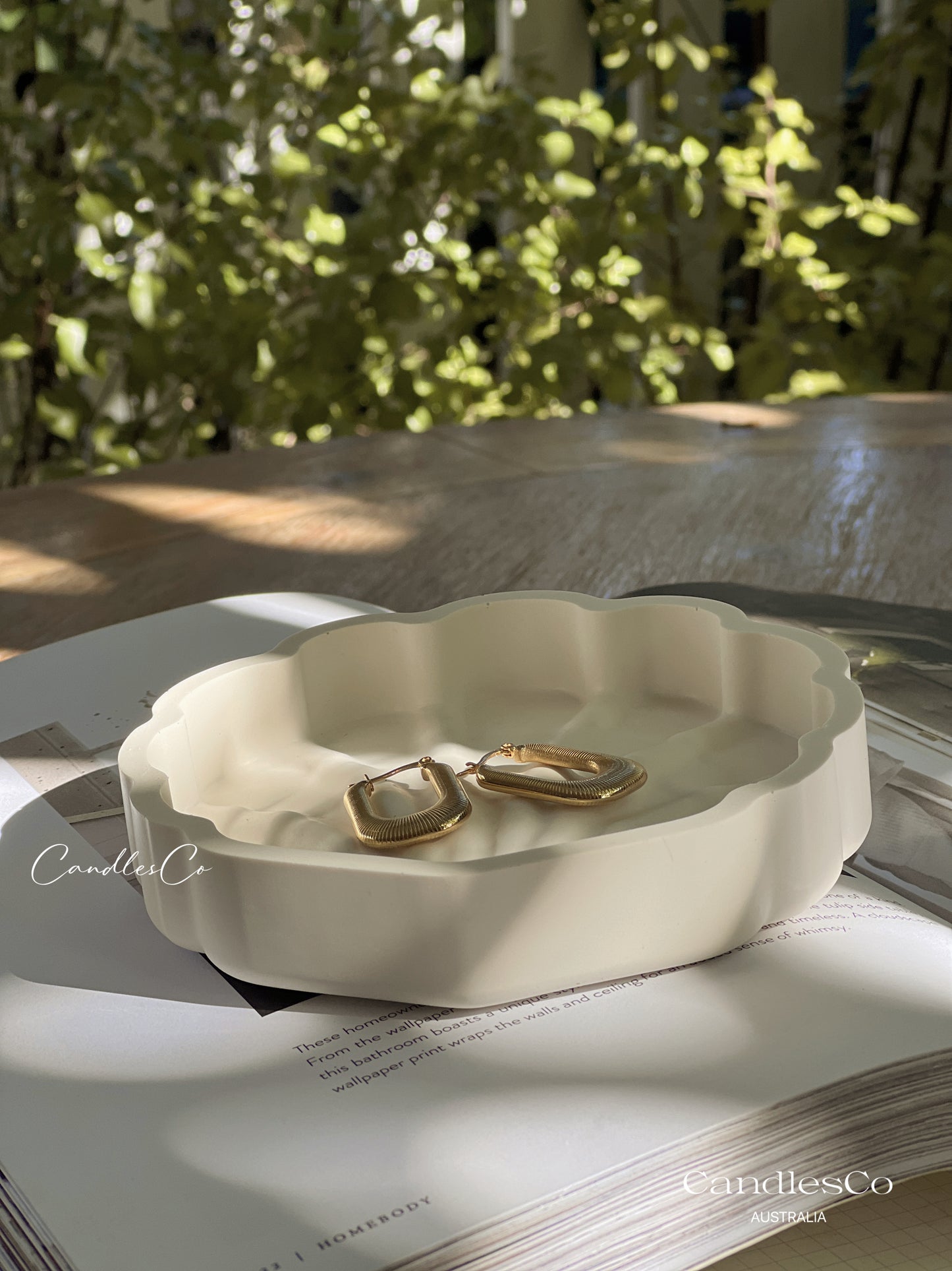 Clam Shell Trinket Box